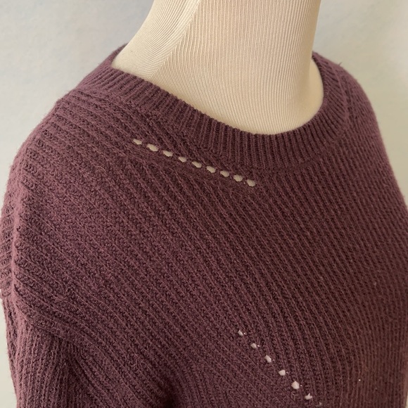 Lululemon Plum Purple Ribbed Knit Sweater - Picture 5 of 12